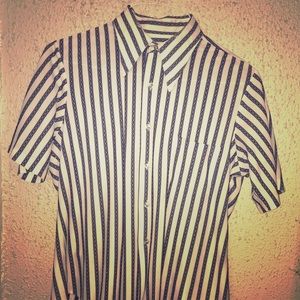 Vintage short sleeve lounge shirt